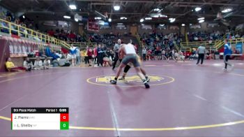 160 lbs 5th Place Match - Lander Shelby, North Posey vs Joey Pierre, Evansville Mater Dei