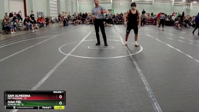 157 lbs Round 1 (8 Team) - Sam Almedina, Mat Assassins vs Ivan Fiel, Scanlan WA