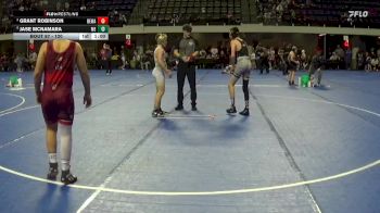 120 lbs Cons. Round 3 - Jase McNamara, MN Elite vs Grant Robinson, Berge Elite Wrestling Academy