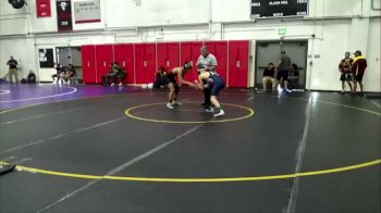 125 lbs Quarterfinal - Nathan Kaiser, Lemoore College vs Manuel Martir, Mt. Sac