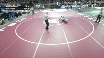 II-132 lbs Cons. Round 2 - Max Koffer, Cooperstown/Milford vs Everett Giorgio, Red Hook