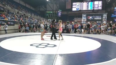 115 lbs Cons. Rd Of 64 - Ava Schultz, Minnesota vs Addison Brown, Wisconsin