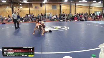 125 lbs Champ. Round 1 - Ane`e Vigil, Clackamas Community College vs Ty Webster, Treasure Valley Community College