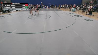 145 lbs Champ. Round 1 - Allison Jessup, Chancellor vs Gabriela Song, West Springfield