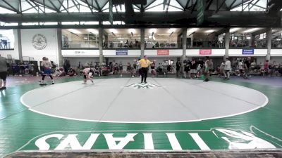 100-111 lbs Quarterfinal - Jaden Bradley, DeKalb WC vs Harrison Brown, Fenwick High School
