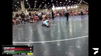 116 lbs Round 1 (6 Team) - Tanner Hunt, RWA vs Caden Acuff, East TN Bomb Squad