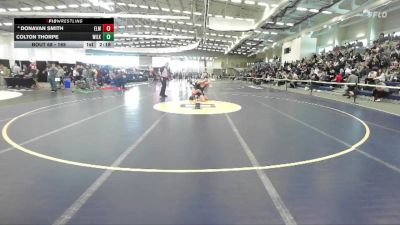 165 lbs Champ. Round 2 - Colton Thorpe, Wilkes vs Donavan Smith, Elmira College