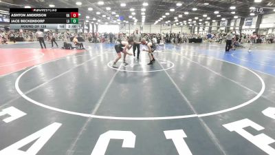 160 lbs Round Of 128 - Ashton Anderson, GA vs Jace Beckendorf, LA