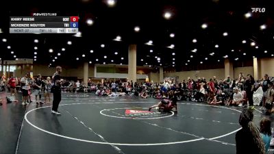 110 lbs Round 3 (4 Team) - Mckenzie Nguyen, TWA #1 vs Khiry Reese, NC National Team