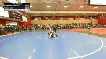 128 lbs Cons. Round 3 - Jonathan Noguera, Clayton Valley vs Finn Hura, Miramonte