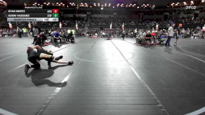 112 lbs Quarterfinal - Ryan Mertz, Apex vs Soeni Vazquez, Stafford