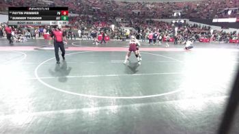 132 lbs Cons. Round 4 - Summer Thunder, Antigo vs Paytin Primmer, Prairie Wrestling