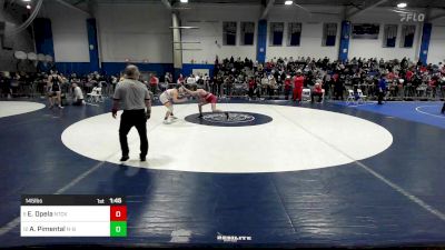 145 lbs Round Of 16 - Ethan Opela, Natick vs Aaron Pimental, New Bedford