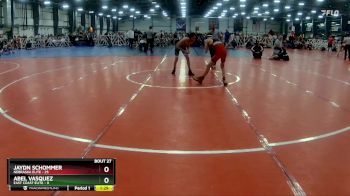 92 lbs Rd# 10- 4:00pm Saturday Final Pool - Jaydn Schommer, Nebraska Elite vs Abel Vasquez, East Coast Elite