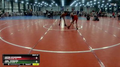 92 lbs Rd# 10- 4:00pm Saturday Final Pool - Jaydn Schommer, Nebraska Elite vs Abel Vasquez, East Coast Elite