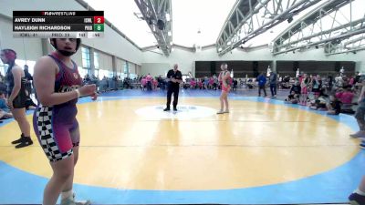 140 lbs Rr Rnd 1 - Hannah Helms, ICWL Bruisers Girls vs Abigail Hernandez, Pride Girls
