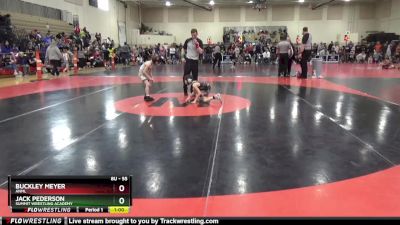 55 lbs Cons. Round 2 - Buckley Meyer, ANML vs Jack Pederson, Summit Wrestling Academy