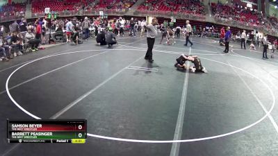 60 lbs Cons. Round 4 - Barrett Peasinger, The Best Wrestler vs Samson Beyer, The Best Wrestler