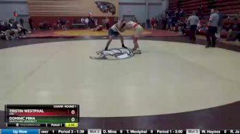 174 lbs Champ. Round 1 - Dominic Mina, Graceland University vs Tristin Westphal, Coe