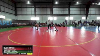 138 lbs Cons. Round 3 - Grayson Cahill, Great Neck Wrestling Club vs Elijah Myers, Grizzly Wrestling Club