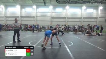 98 lbs Round 7 (8 Team) - Griffin Tinsman, Barnesville vs Jake Halsted, All American