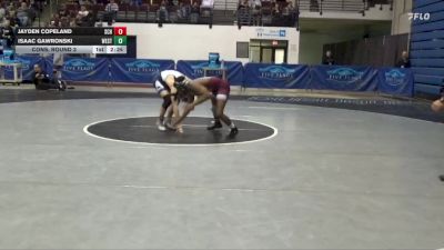 133 lbs Cons. Round 3 - Jayden Copeland, Schreiner vs Isaac Gawronski, Westminster