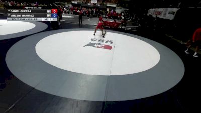 138 lbs Champ. Rd Of 32 - Daniel Guerra, Patriots Wrestling Club vs Vincent Ramirez, Delta Wrestling Club