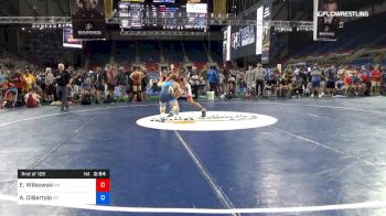 132 lbs Rnd Of 128 - Edward Wilkowski, Wisconsin vs Anthony DiBartolo, New York