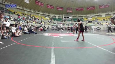 83 lbs Quarterfinal - Athena Alexander, Dover Youth Wrestling Club vs JaKel Ziegenfuss, Springdale Youth Wrestling Club