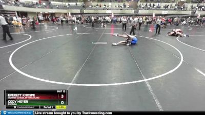 152 lbs Cons. Round 3 - Cody Meyer, Osceloa vs Everett Knospe, Victory School Of Wrestling