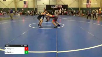 182 lbs Consolation - Brian Petry, Nebraska Wrestling Academy vs Hunter Baird, Raptors