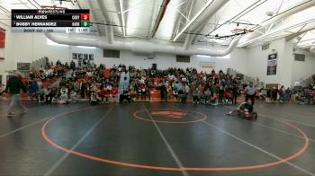 106 lbs 1st Place Match - William Alves, Lockwood (Billings) vs Bobby Hernandez, Cody