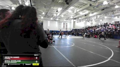 120 lbs Champ. Round 3 - Emma Goodland, Eleanor Roosevelt vs Jocelyn Hanks, Elsinore