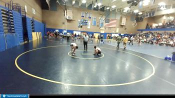 110lbs Champ. Round 2 - Marjorie McDaniel, Orting (Girls) vs Jamie Hoffman, Kennewick (Girls)