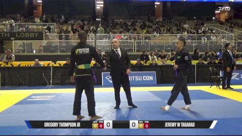 Jeremy W Tagarao vs Gregory Thompson Jr 2025 Pan Jiu Jitsu IBJJF Championship