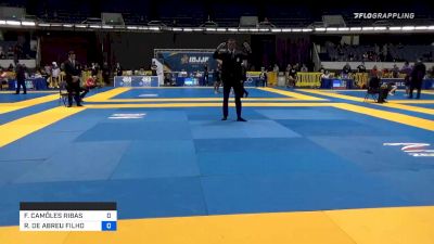 FERNANDO CAMÔLES RIBAS vs ROBERTO DE ABREU FILHO 2019 World IBJJF Jiu-Jitsu No-Gi Championship