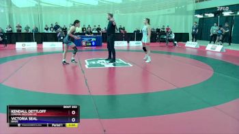 55 kg Quarterfinal - Kendall Dettloff, London-Western WC vs Victoria Seal, BMWC