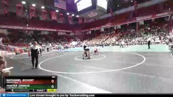 160 lbs D2/d3 - Semi-finals (sat 10:00am.) - Nathaniel Jechort, Winneconne vs Hunter Joniaux, Luxemburg-Casco