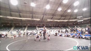 40 lbs Consi Of 4 - Rhett Holland, Prime Wrestling vs Amos Boyd, Harrah Little League Wrestling
