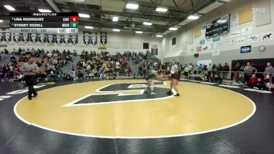 135 lbs 3rd Place Match - Sydney Rozell, Moorcroft vs Lina Rodriguez, Central