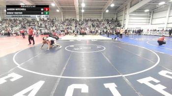 170 lbs Quarterfinal - Akeem Mitchell, NM vs Drew Teeter, NC