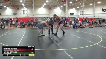 150/170 Round 1 - James Graham, Lead Miners vs Carter Temple, Greater Heights Wrestling