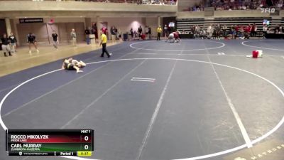 107 Championship Bracket Cons. Semi - Carl Murray, Zumbrota-Mazeppa vs Rocco Mikolyzk, Prior Lake