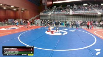 150 lbs Cons. Semi - Trenten Lumpkins, Rawlins Wrestling Club vs Dominic Pope, Diamondville Wrestling Club