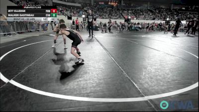 55 lbs Round Of 16 - Jett Elledge, Prime Wrestling vs Walker Gastineau, Standfast