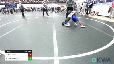 60 lbs Consi Of 8 #1 - Derrian McGill, HBT Grapplers vs Tucker Mcglamery, Noble Takedown Club