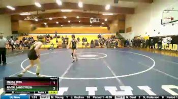 106 lbs Champ. Round 1 - River Sandstrom, Philomath vs Reese Hite, Marshfield