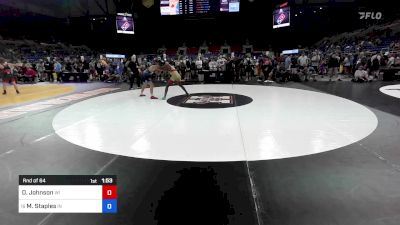 150 lbs Rnd Of 64 - Devin Johnson, WI vs Matthew Staples, IN