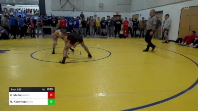 139 lbs Consy 5 - Kaden Mellon, Wadsworth-OH vs Noah Kochman, Bergen Catholic-NJ