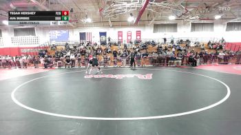 138 lbs Semifinal - Tegan Hershey, Plymouth vs Ava Burbee, Souhegan